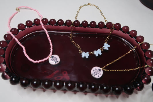 pendant charm chain necklace